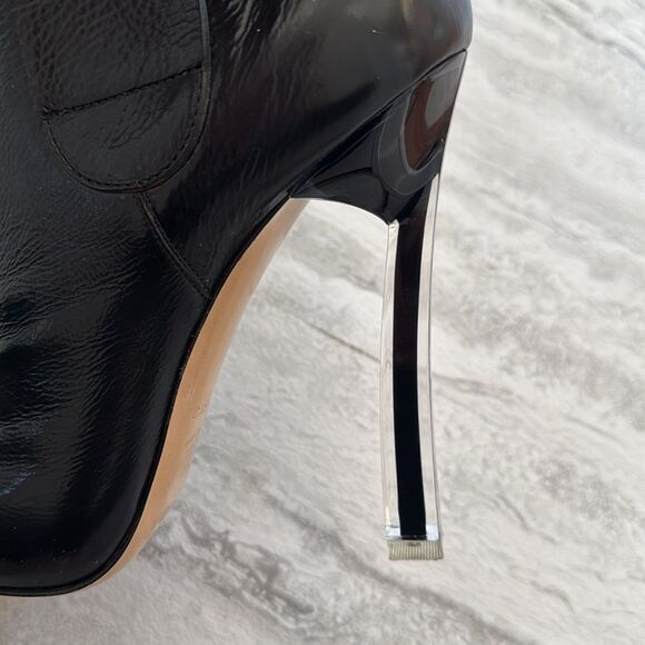 CASADEI Blade Patent Leather Boots - Picture 6 of 12